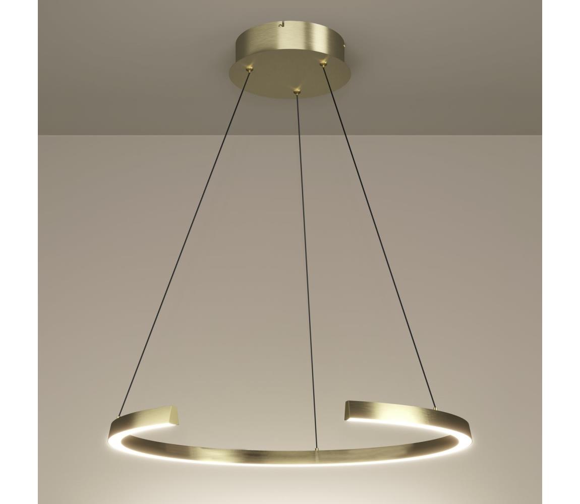 Eglo 390516 - stmievateľný LED luster na lane LABONETE LED/24,8W/230V zlatý + DO 390516