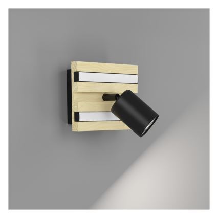 Eglo Stars of Light - LED nástenné bodové svietidlo LED/2,2W/230V + 2xLED/1,2W + 2xLED/2W béžová/čierna