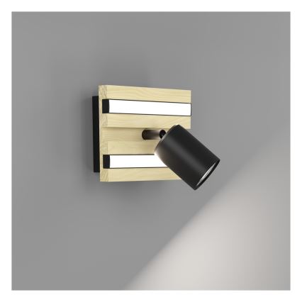 Eglo Stars of Light - LED nástenné bodové svietidlo LED/2,2W/230V + 2xLED/1,2W + 2xLED/2W béžová/čierna