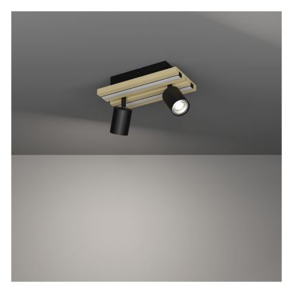 Eglo Stars of Light - LED bodové svietidlo 2xLED/2,2W/230V + 2xLED/1,2W + 2xLED/2W béžová/čierna