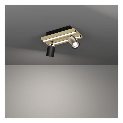 Eglo Stars of Light - LED bodové svietidlo 2xLED/2,2W/230V + 2xLED/1,2W + 2xLED/2W béžová/čierna