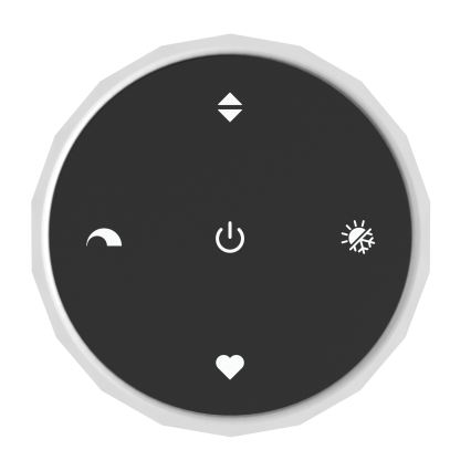 Eglo Stars of Light - LED stmievateľný luster na lanku LED/40W/230V 2200-6500K biela + diaľkové ovládanie