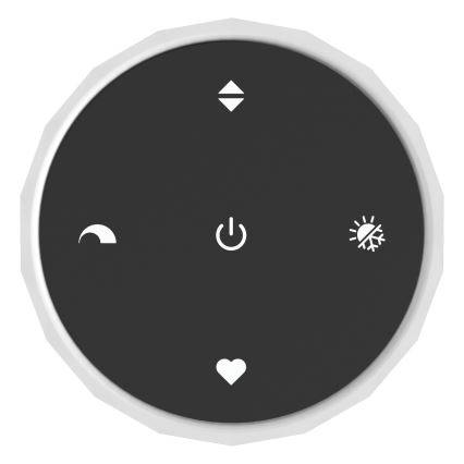 Eglo - LED stmievateľný luster na lane LED/24,8W/230V 2200-6500K čierna + diaľkové ovládanie