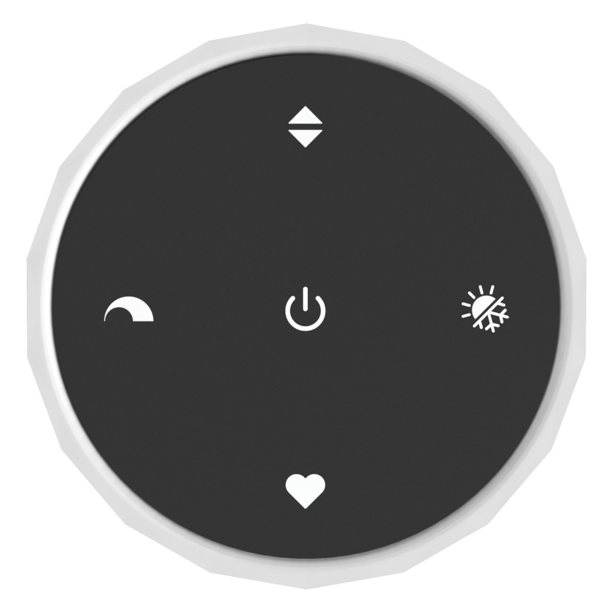 Eglo - LED stmievateľný luster na lane LED/24,8W/230V 2200-6500K čierna + diaľkové ovládanie