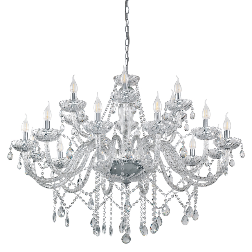 Eglo 39103 - Luster BASILANO 1 18xE14/40W/230V