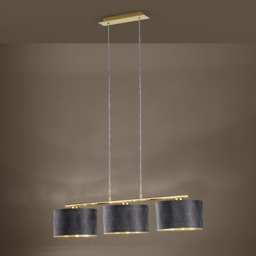 Eglo 39225 - Luster na lanku DOLORITA 3xE27/60W/230V