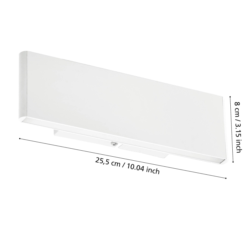 Eglo - LED Nástenné svietidlo 2xLED/5,4W/230V