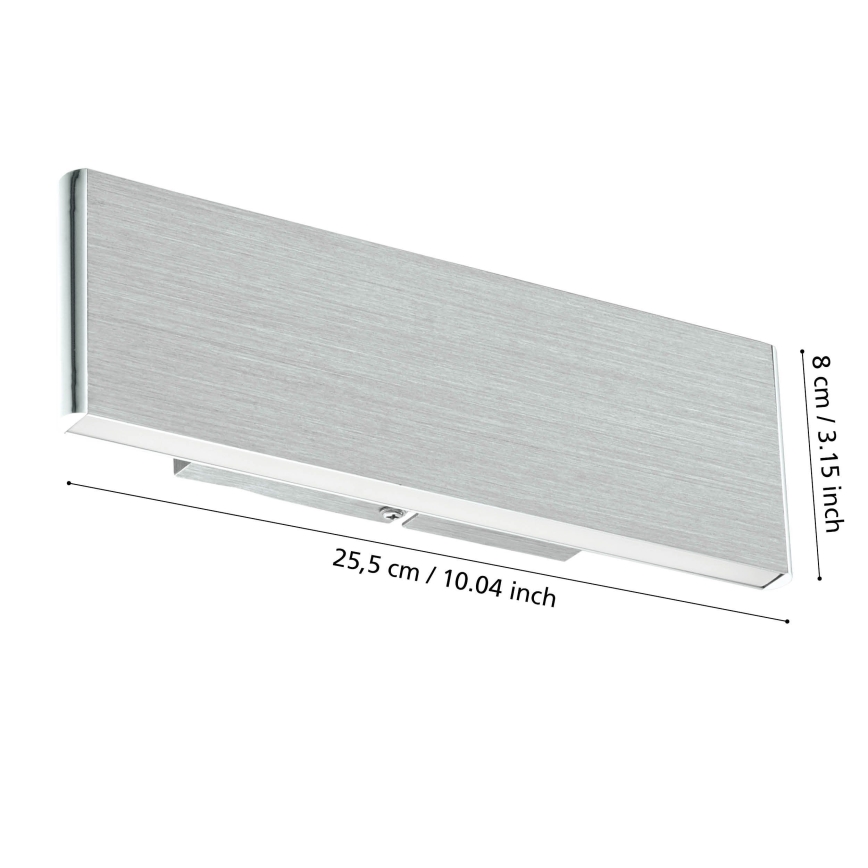 Eglo - LED Nástenné svietidlo 2xLED/5,4W/230V