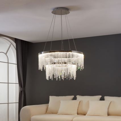 Eglo - LED Stmievateľný luster na lanku LED/45W/230V