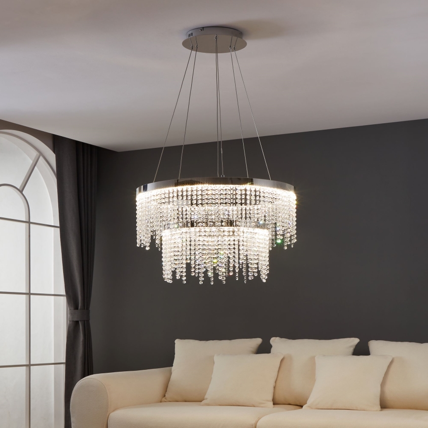 Eglo - LED Stmievateľný luster na lanku LED/45W/230V