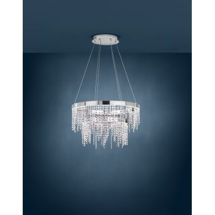 Eglo - LED Stmievateľný luster na lanku LED/45W/230V