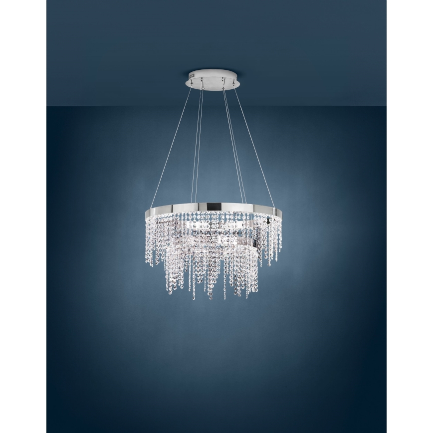 Eglo - LED Stmievateľný luster na lanku LED/45W/230V