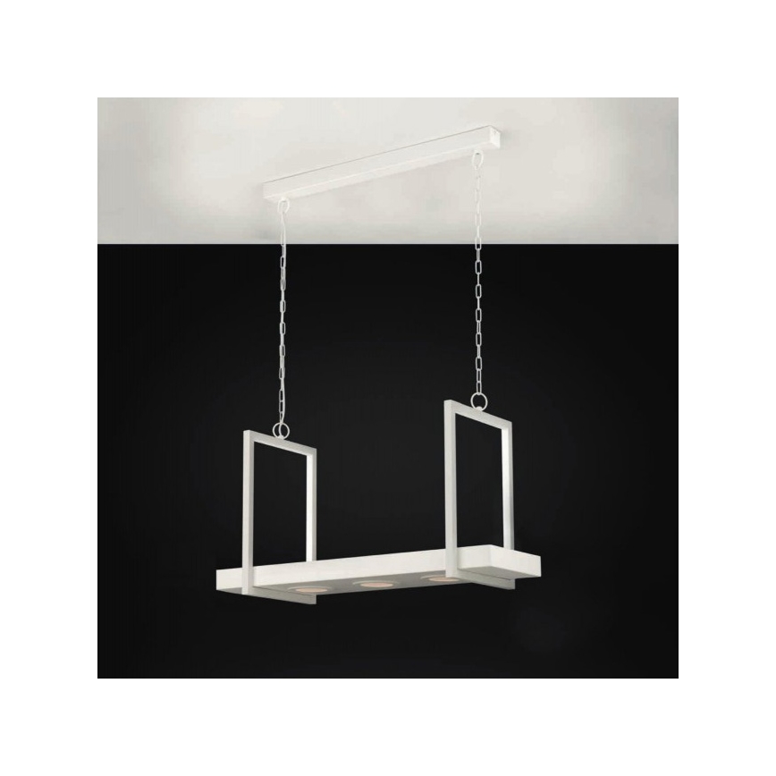 Eglo - LED RGB Stmievateľný luster na reťazi 3xLED/6W/230V + DO