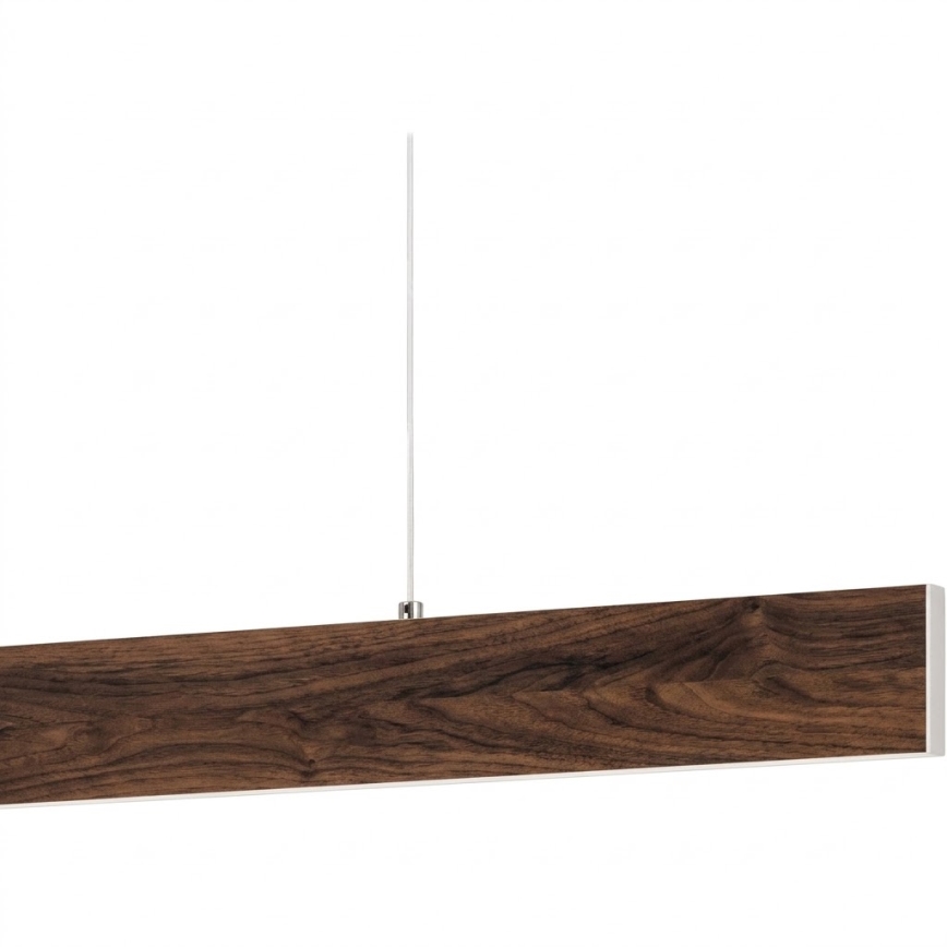 Eglo - LED závesný luster na lanku LED/17W/230V + LED/4,2W orech