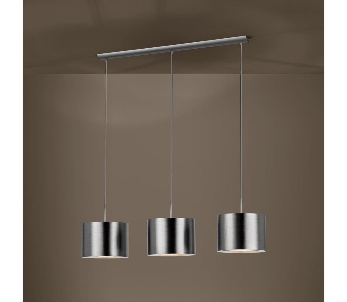 Eglo 39353 - Závesný luster SAGANTO na lankách 3xE27/60W/230V 39353