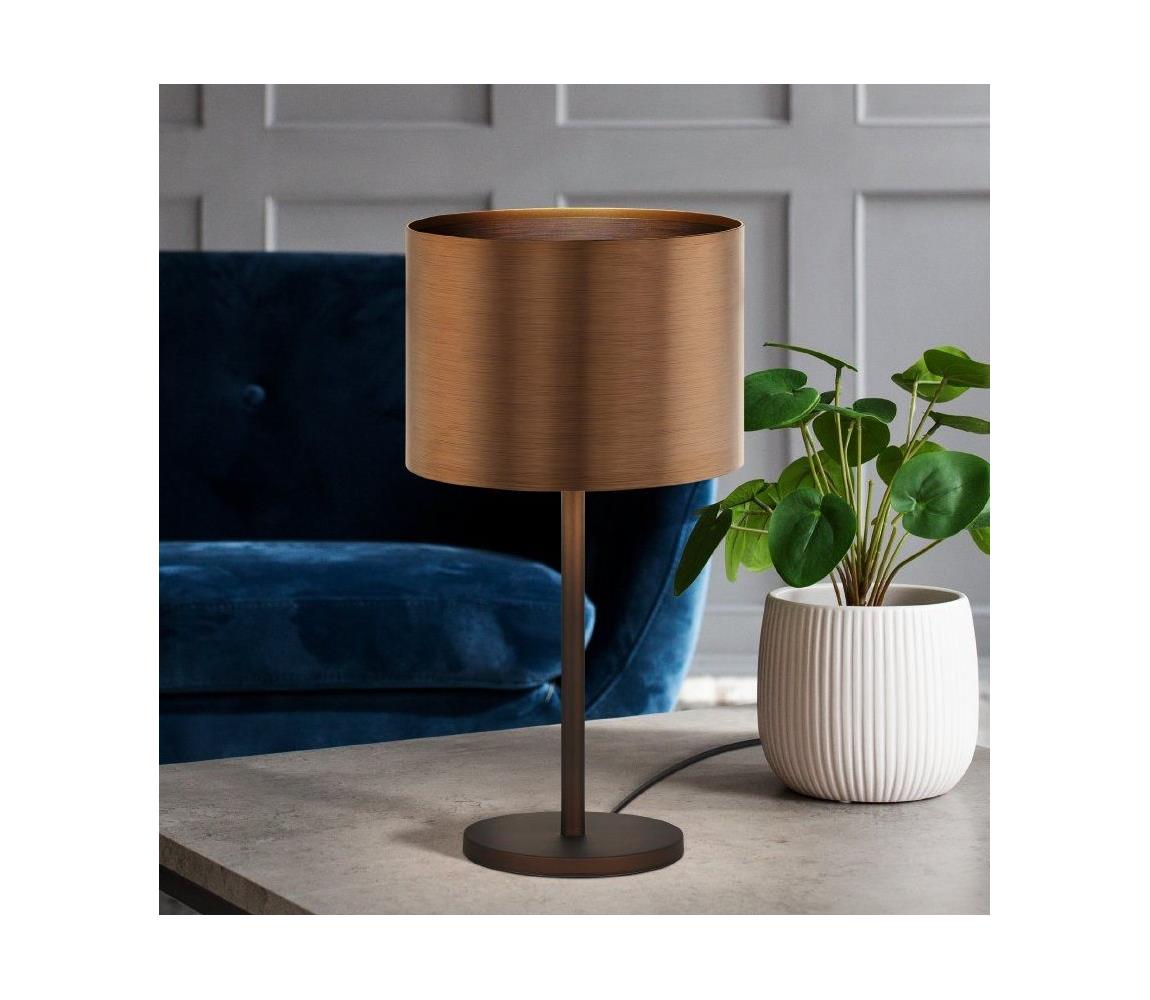 Eglo 39394 - Stolná lampa SAGANTO 1 1xE27/60W/230V