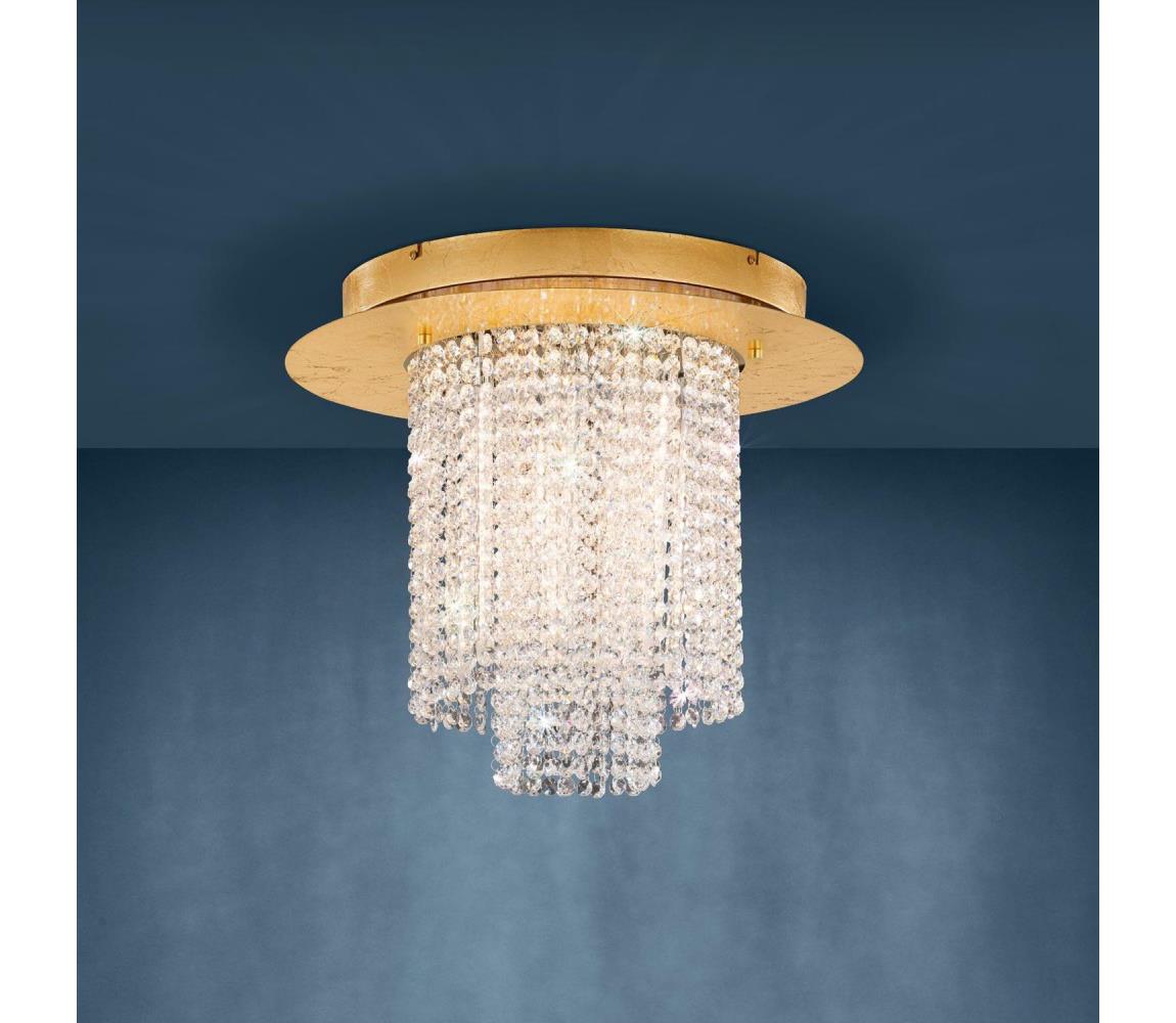 Eglo 39398 - LED Stmievateľné krištáľové svietidlo VILALONES LED/43W/230V