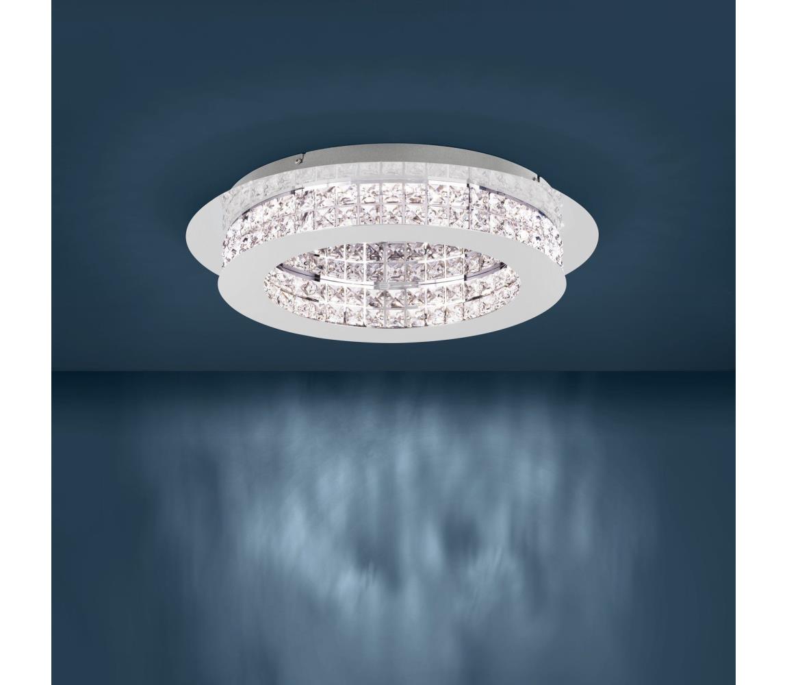 Eglo 39401 - LED Stmievateľné krištáľové svietidlo PRINCIPE LED/31,5W/230V