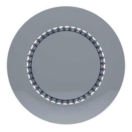 Eglo - LED Stmievateľné stropné svietidlo LED/31,5W/230V