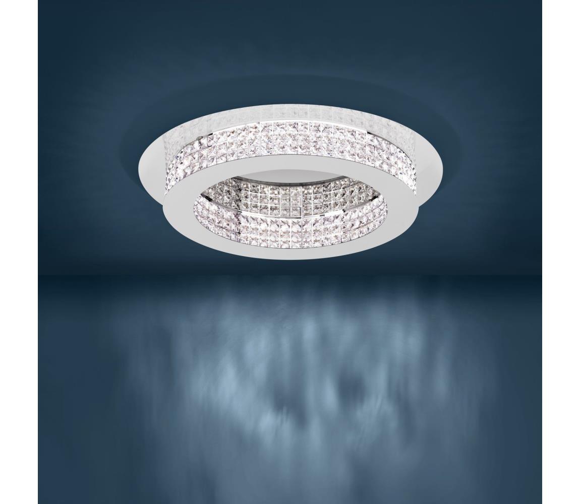 Eglo 39402 - LED Stmievateľné krištáľové svietidlo PRINCIPE LED/44W/230V
