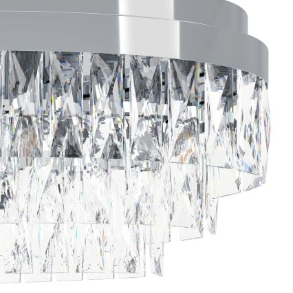 Eglo - Luster na reťazi 13xE14/40W/230V lesklý chróm