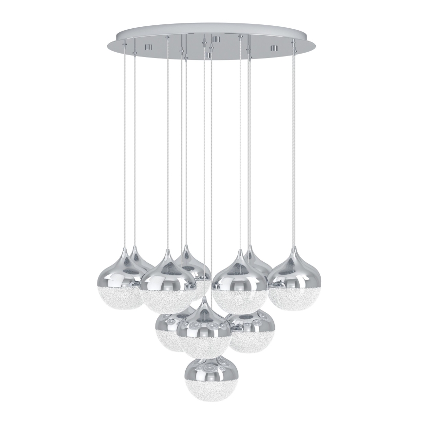 Eglo - LED Stmievateľný luster na lanku 10xLED/3,1W/230V