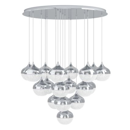 Eglo - LED Stmievateľný luster na lanku 18xLED/3,1W/230V