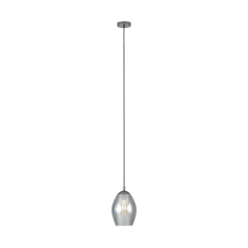 Eglo - Luster na lanku 1xE27/60W/230V dymová