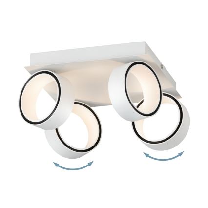 Eglo 39587 - LED Bodové svietidlo ALBARIZA 4xLED/4,6W/230V
