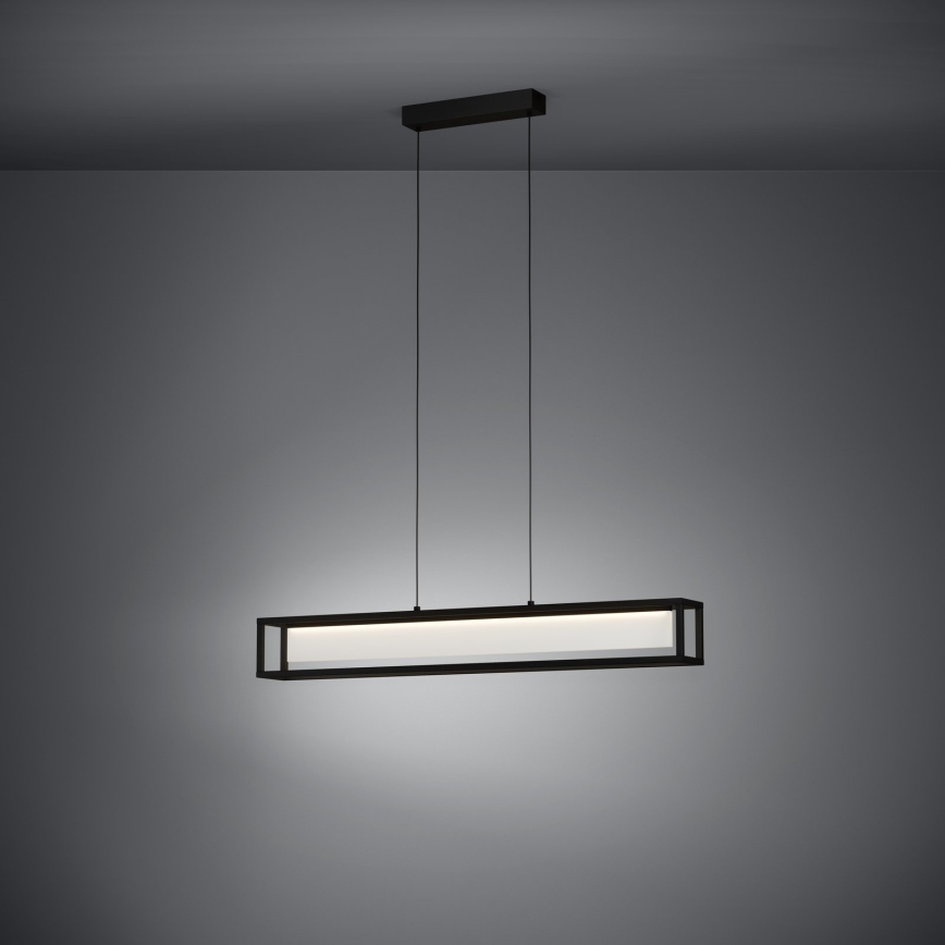 Eglo 39629 - LED stmievateľný závesný luster na lanku GUALAJO LED/27W/230V čierny