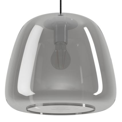 Eglo - Luster na lanku 1xE27/40W/230V pr. 35 cm dymová