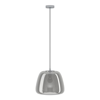 Eglo - Luster na lanku 1xE27/40W/230V pr. 35 cm dymová