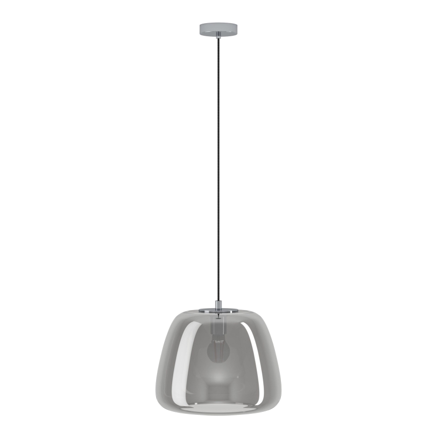 Eglo - Luster na lanku 1xE27/40W/230V pr. 35 cm dymová