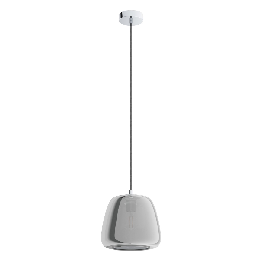 Eglo - Luster na lanku 1xE27/40W/230V pr. 26 cm dymová