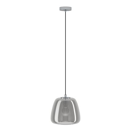 Eglo - Luster na lanku 1xE27/40W/230V pr. 26 cm dymová