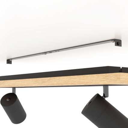 Eglo - LED Bodové svietidlo LED/12W/230V + 2xGU10/4,5W