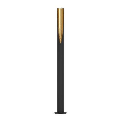 Eglo - LED Stojacia lampa 1xGU10/4,7W/230V čierna/zlatá