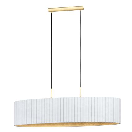 Eglo - Luster na lanku 2xE27/40W/230V biela