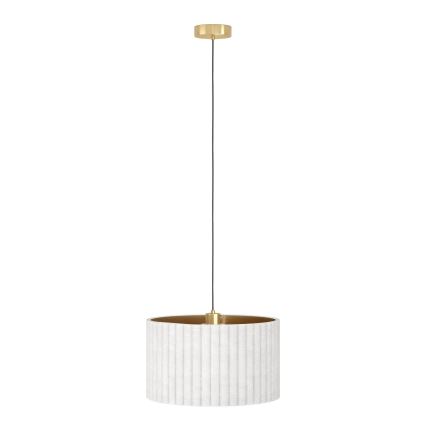 Eglo - Luster na lanku 1xE27/40W/230V biela