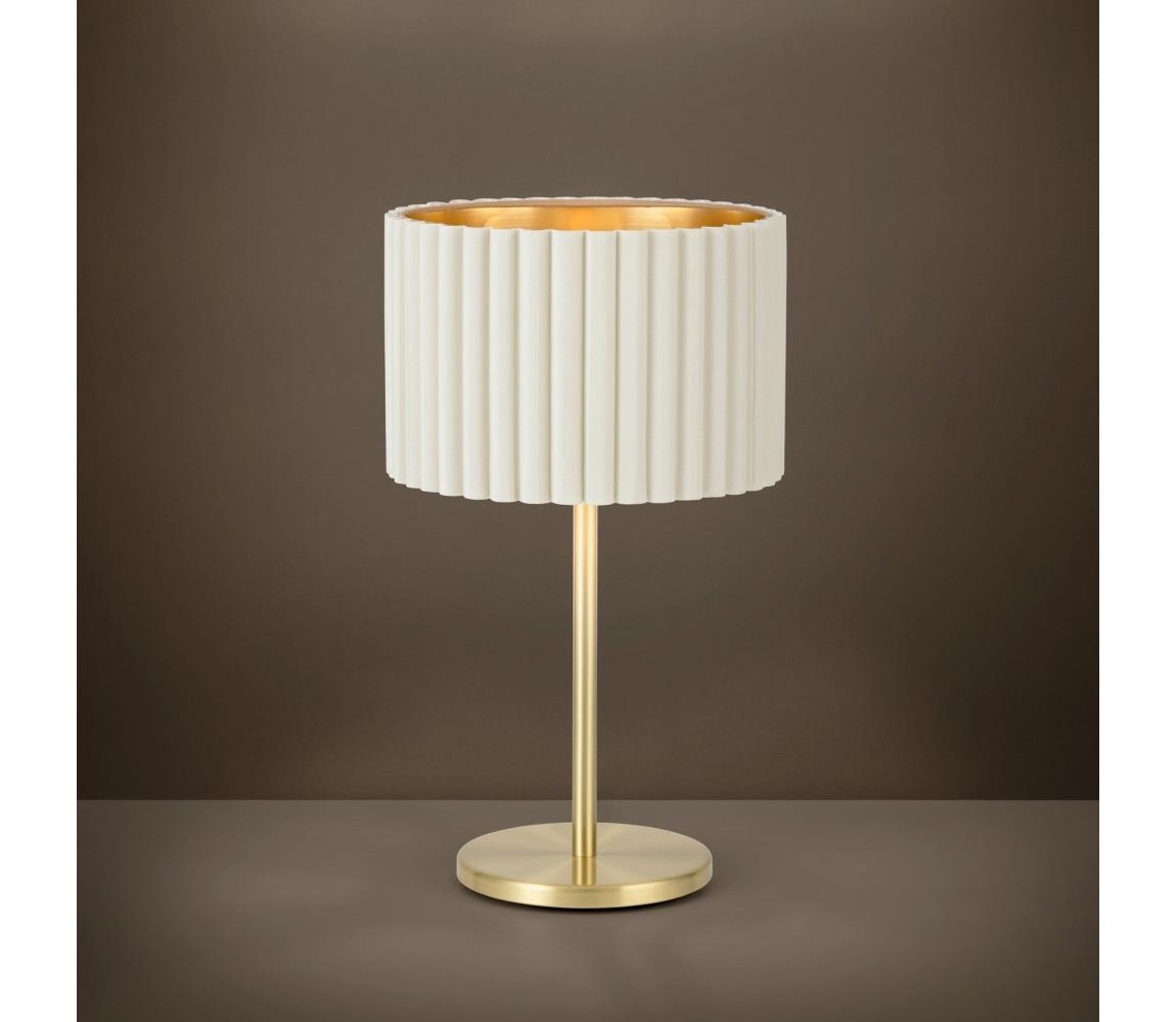 Eglo 39766 - Stolná lampa TAMARESCO 1xE27/40W/230V biela 