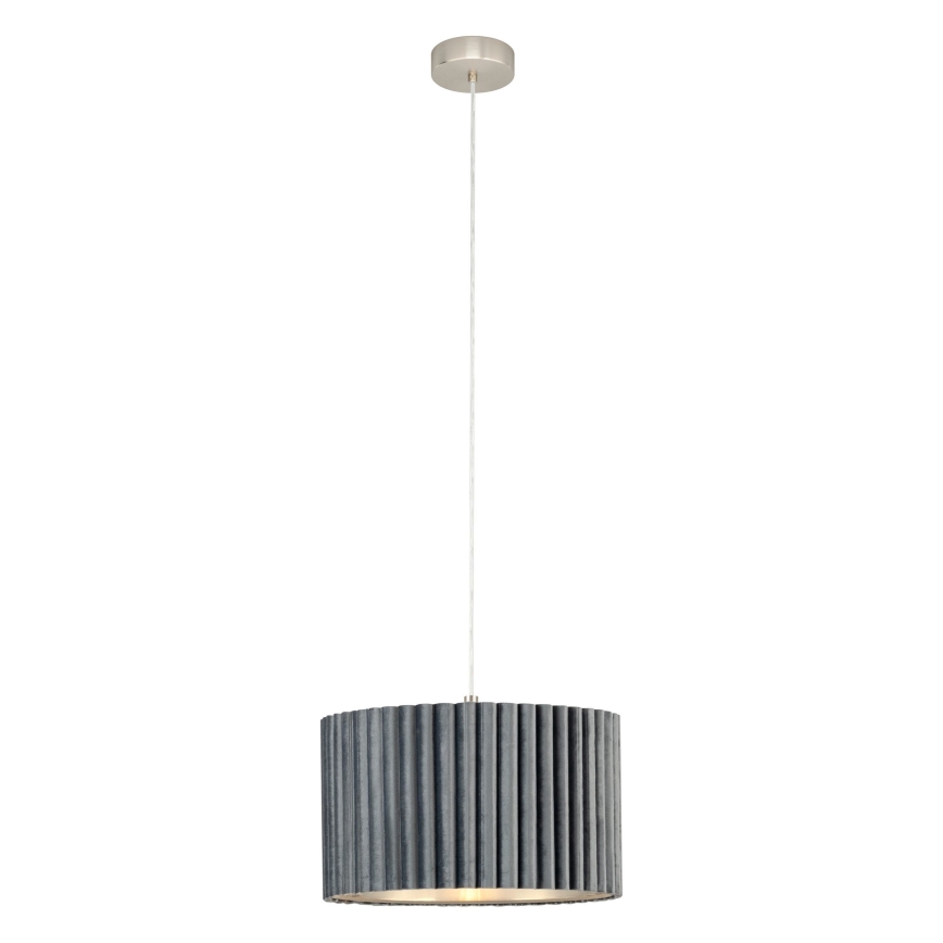 Eglo - Luster na lanku 1xE27/40W/230V šedá