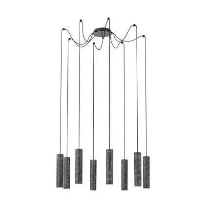 Eglo - LED Luster na lanku 8xGU10/4,5W/230V