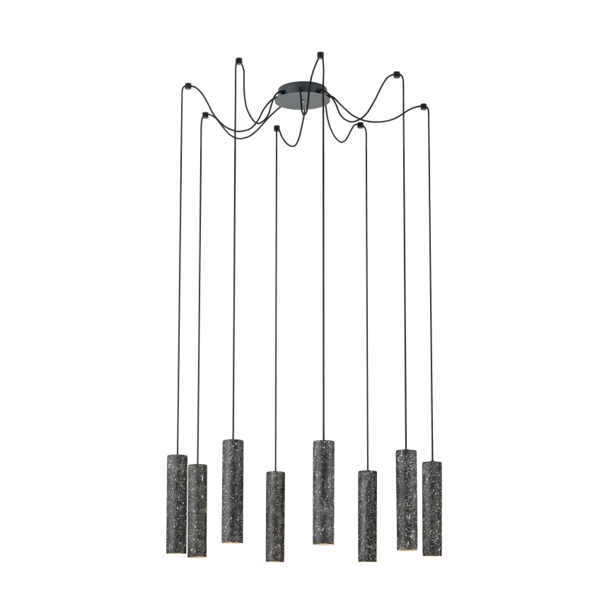 Eglo - LED Luster na lanku 8xGU10/4,5W/230V
