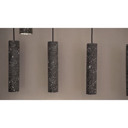 Eglo - LED Luster na lanku 8xGU10/4,5W/230V