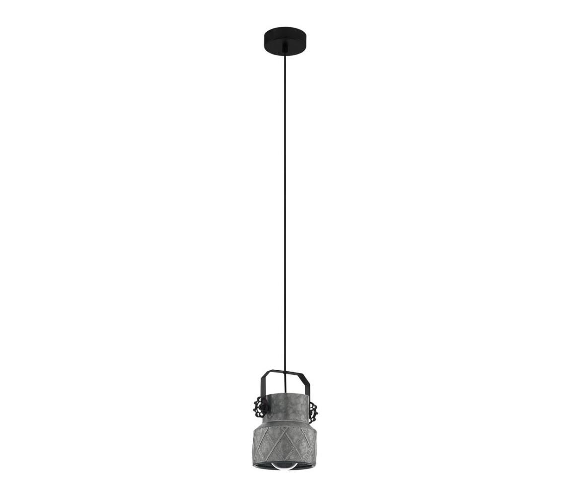Eglo 39854 - Závesné svietidlo HILCOTT na lanku 1xE27/40W/230V 39854