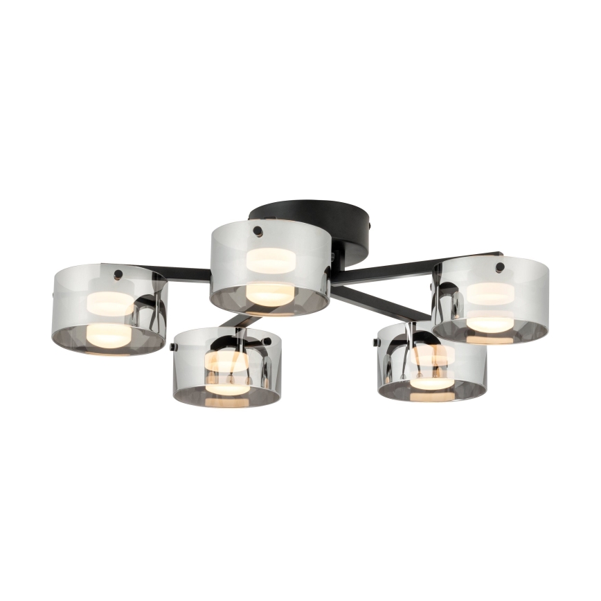 Eglo - LED Stmievateľný prisadený luster 5xLED/5,4W/230V