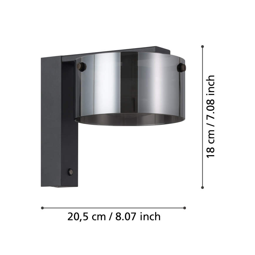 Eglo - LED Stmievateľné nástenné svietidlo 1xLED/7,2W/230V