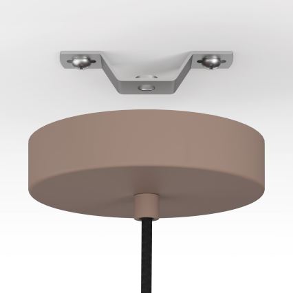 Eglo - Luster na lanku 1xE27/40W/230V hnedá