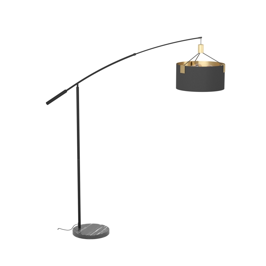 Eglo - Stojacia lampa 3xE27/40W/230V čierna/zlatá