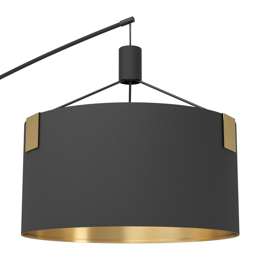 Eglo - Stojacia lampa 3xE27/40W/230V čierna/zlatá
